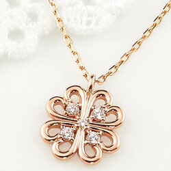 楽天市場】ネックレス レディース クローバーネックレス モチーフ 四葉