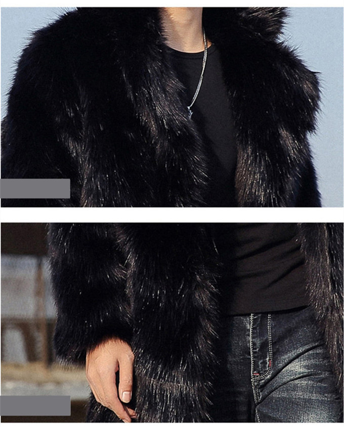 楽天市場】ファーコート メンズ 毛皮コート フォックス ロッグコート