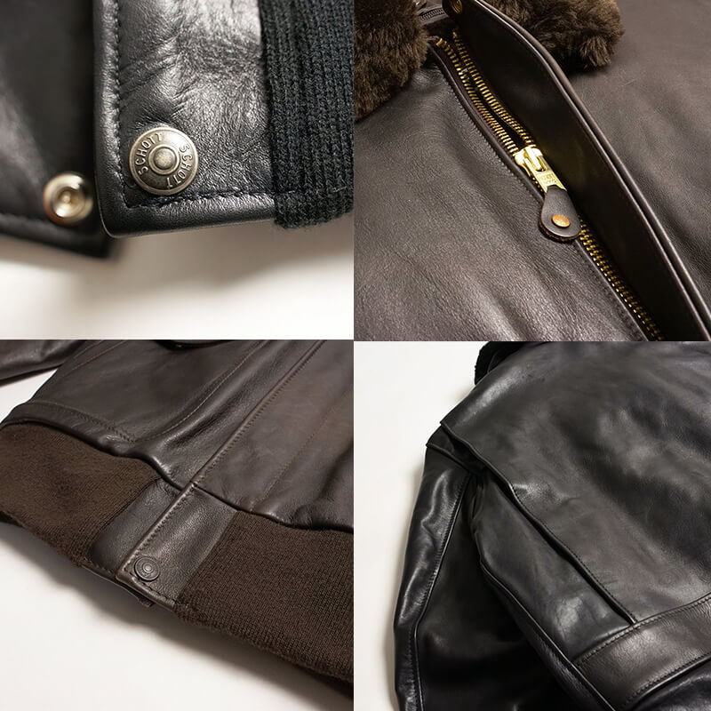 楽天市場】【クーポン配布中】ショット SCHOTT 184SM A-2 レザー