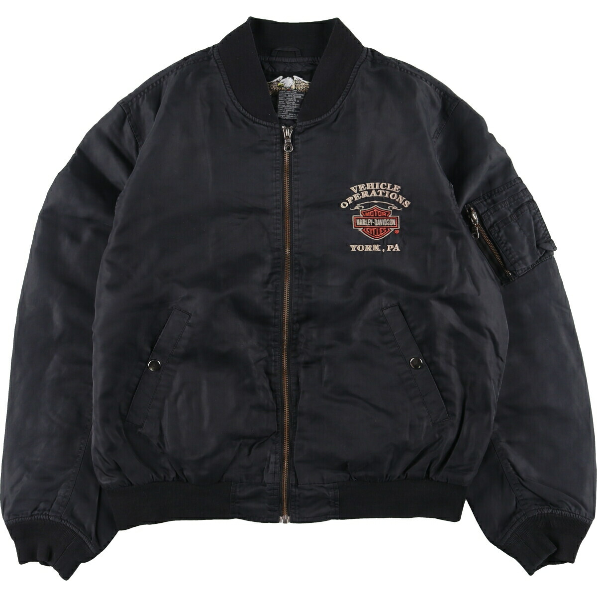 楽天市場】古着 ハーレーダビッドソン Harley-Davidson MA-1 タイプ