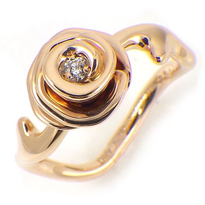 楽天市場】クリスチャンディオール Christian Dior リング ローズ