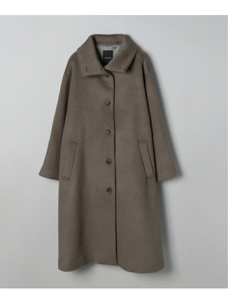 楽天市場】【SALE／20%OFF】ウールビーバースタンドカラーコート