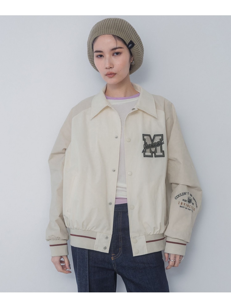 楽天市場】【SALE／50%OFF】ブロックカラースタジャン JEANASIS