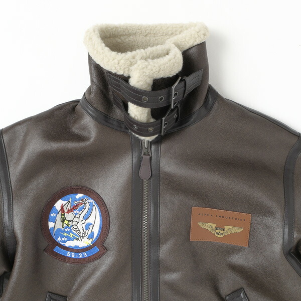 楽天市場】アルファ Alpha Industries B-3 TA1689 パッチドフェイク