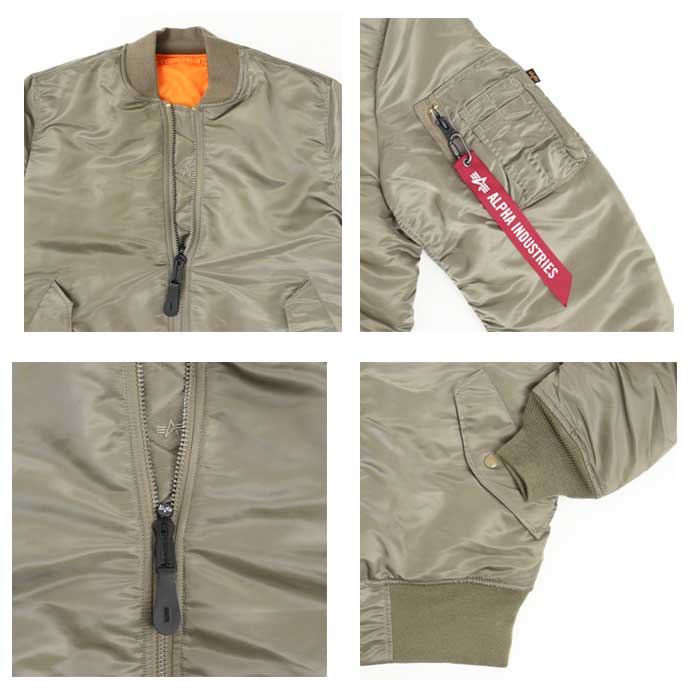 楽天市場】Alpha Industries アルファ 20004 フライトジャケット MA-1