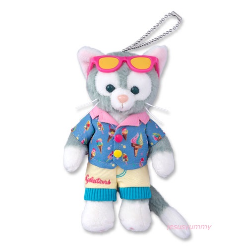 楽天市場】ダッフィーのサニーファン ジェラトーニ ぬいぐるみバッジ