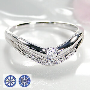 楽天市場】vライン ダイヤモンド エタニティ リング プラチナの通販