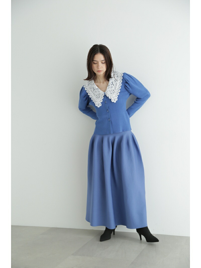 楽天市場】【SALE／80%OFF】レースカラーニットカーディガン JILL
