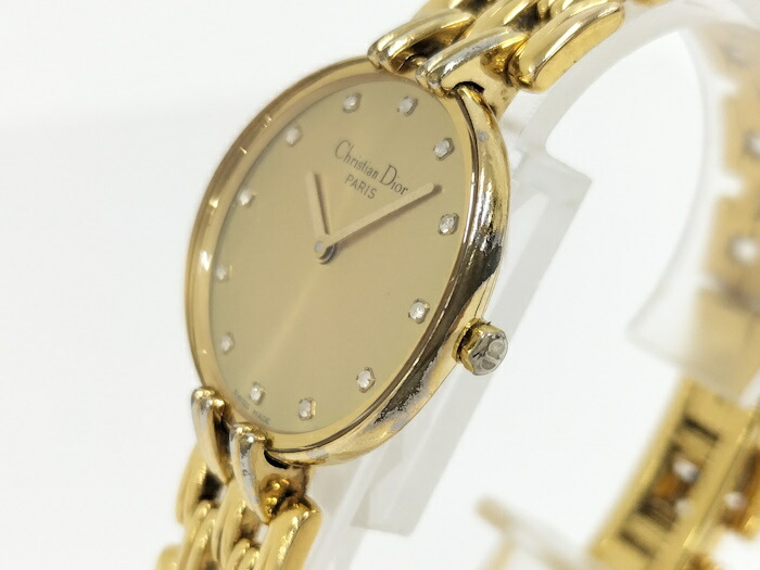 楽天市場】【中古】Christian Dior 腕時計 バギラ クオーツ GP