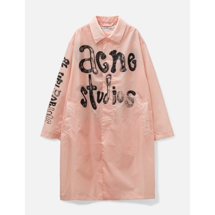 楽天市場】アクネストゥディオズ Acne Studios 【 Nylon Logo Coat Men