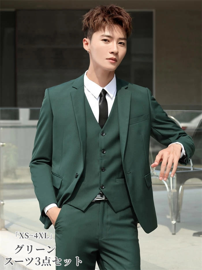 楽天市場】タキシード 「品質良い」スーツ3点セット メンズスーツ