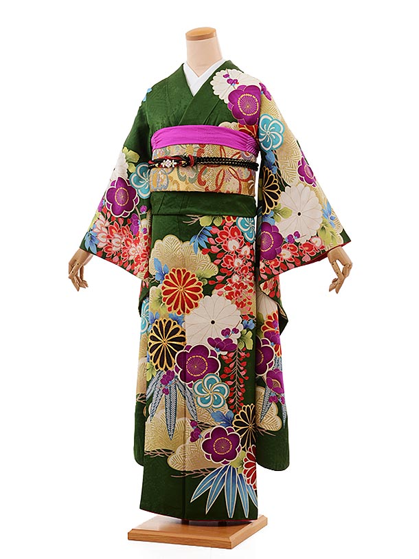 楽天市場】振袖 レンタル フルセット 振袖 643 Kansai山本寛斎