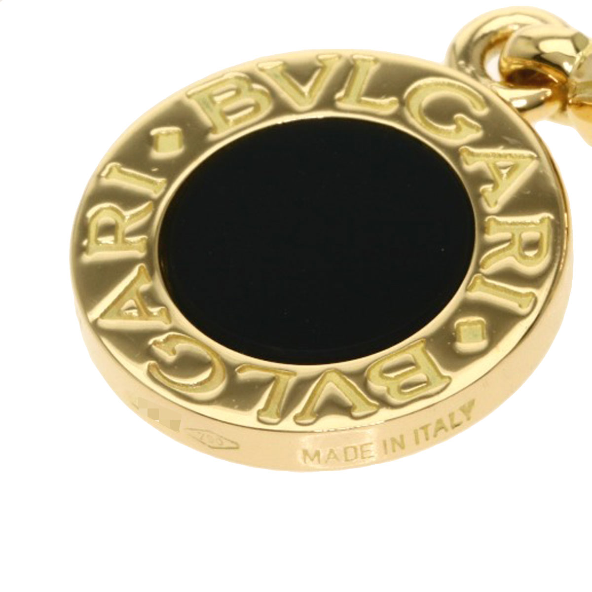 楽天市場】ブルガリ ブルガリブルガリ オニキス ペンダントトップ K18