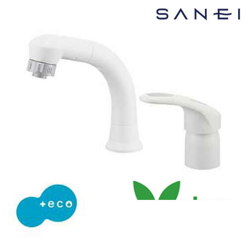 楽天市場】[K37610EJV-13]三栄 洗面水栓 シングルスプレー混合栓（洗髪