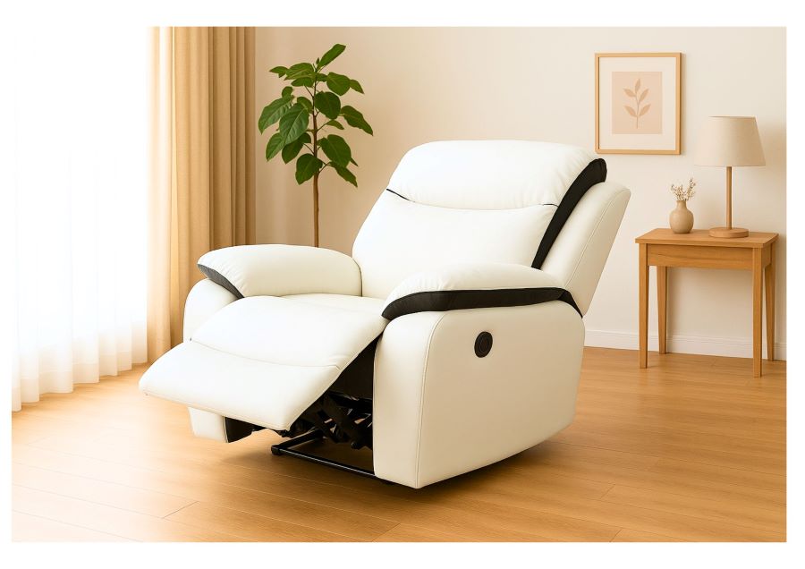 楽天市場】【1人用】メーカー保証 最短発送 電動リクライニングソファ