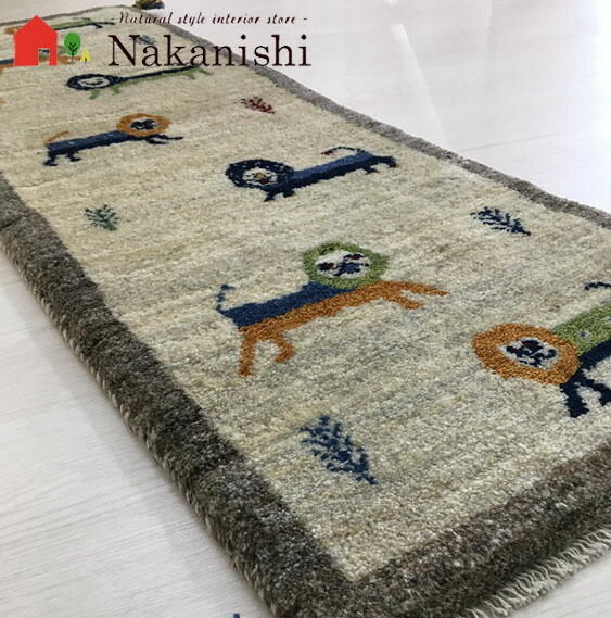 楽天市場】スーパーSALE 期間限定セール【ギャッベ ランナー 約51.5