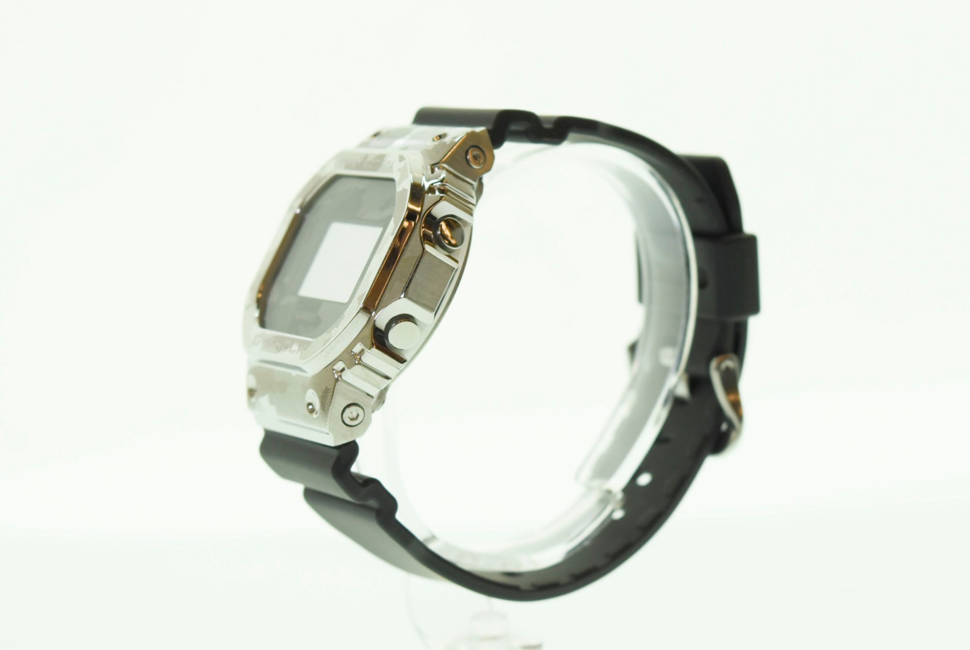 楽天市場】【中古】ジーショック G-SHOCK メタルベゼル カモ柄 腕時計