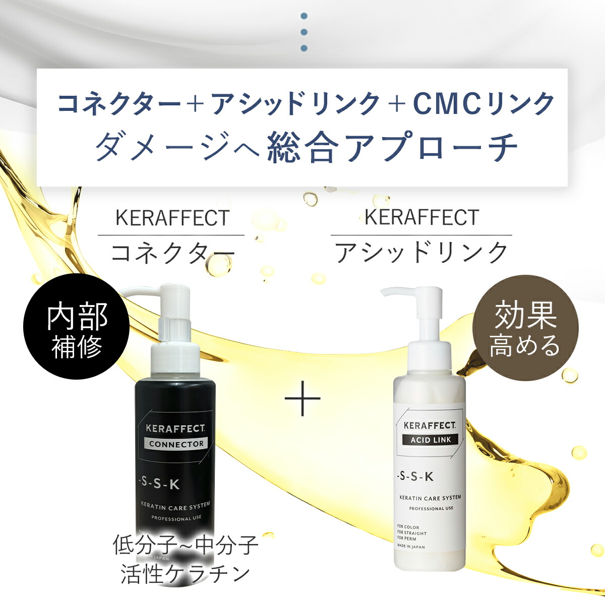 楽天市場】髪質改善 トリートメント サロン専売 CMCリンク 150g 500g