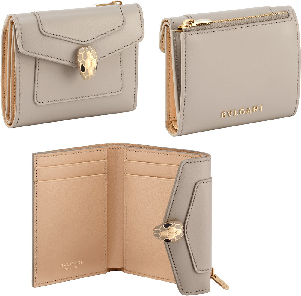 楽天市場】BVLGARI ブルガリ レディースファスナー小銭入れ付き三