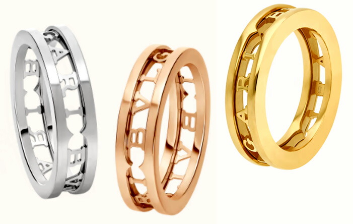 楽天市場】BVLGARI ブルガリ 指輪 ビーゼロワンリング18Kロゴ