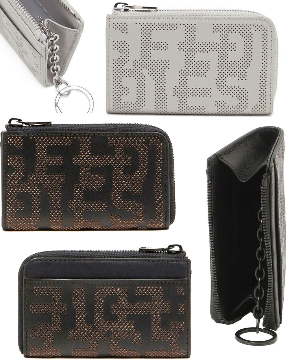 楽天市場】DIESEL ディーゼル メンズキーリング付きL字ファスナー