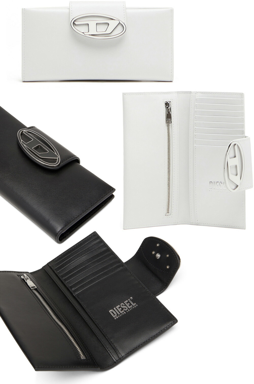 楽天市場】DIESEL ディーゼル レディース小銭入れ付き二つ折り長財布