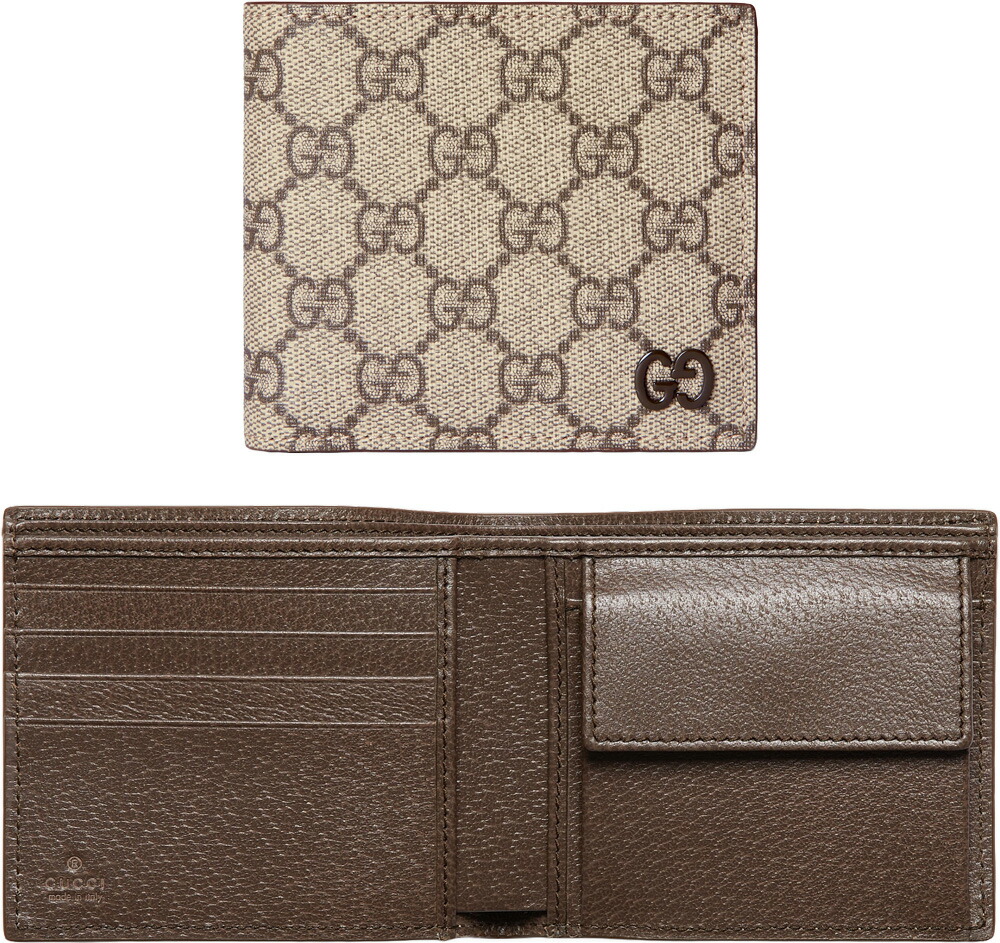 楽天市場】GUCCI グッチ メンズ小銭入れ付き二つ折り財布ブラック