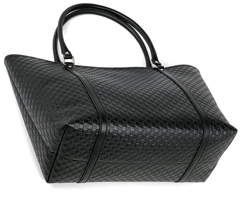 楽天市場】GUCCI グッチショッピングトートバッグブラック マイクロ