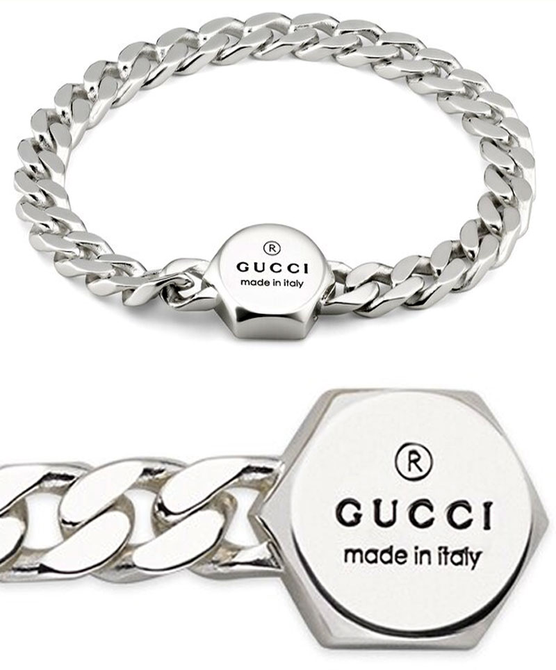 楽天市場】GUCCI グッチ メンズ レディース喜平チェーンブレスレット