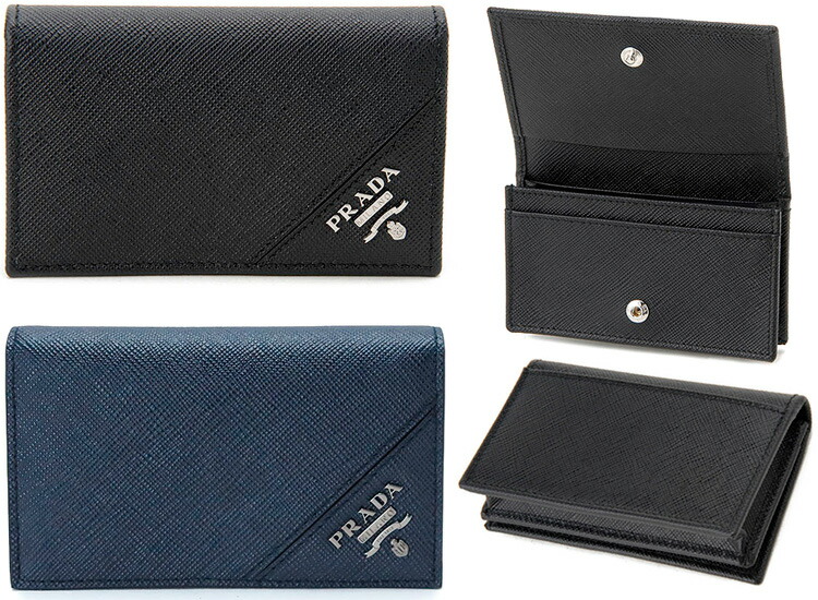 楽天市場】PRADA プラダ カードケーススラッシュメタルロゴト2つ折り