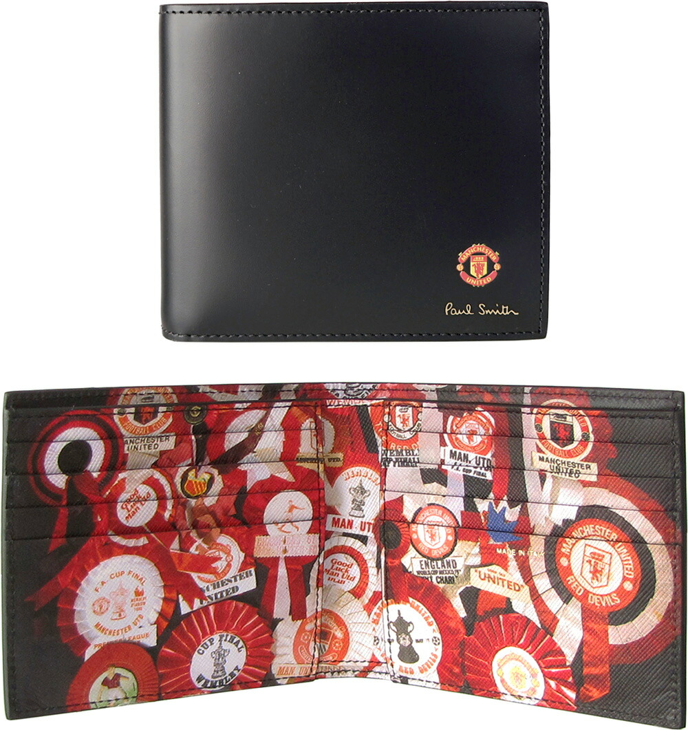 楽天市場】Paul Smith ポールスミスメンズ二つ折財布 箔押しロゴ