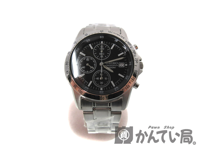 楽天市場】SEIKO【セイコー】 7T92 0DW0 クオーツ クロノグラフ 黒文字
