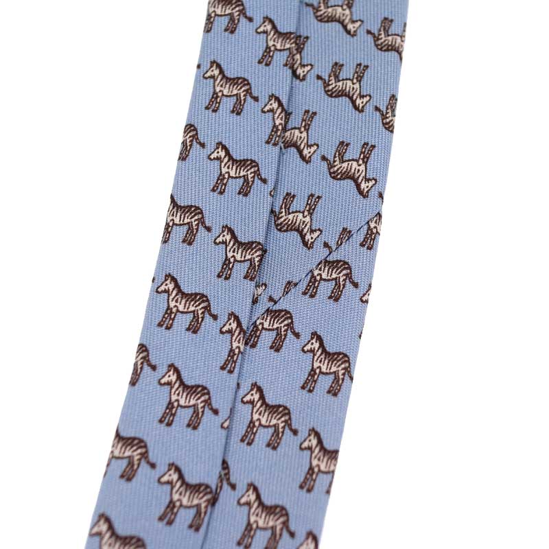 楽天市場】HERMES【エルメス】ネクタイ シルク 100％ 総柄 ブルー系 馬