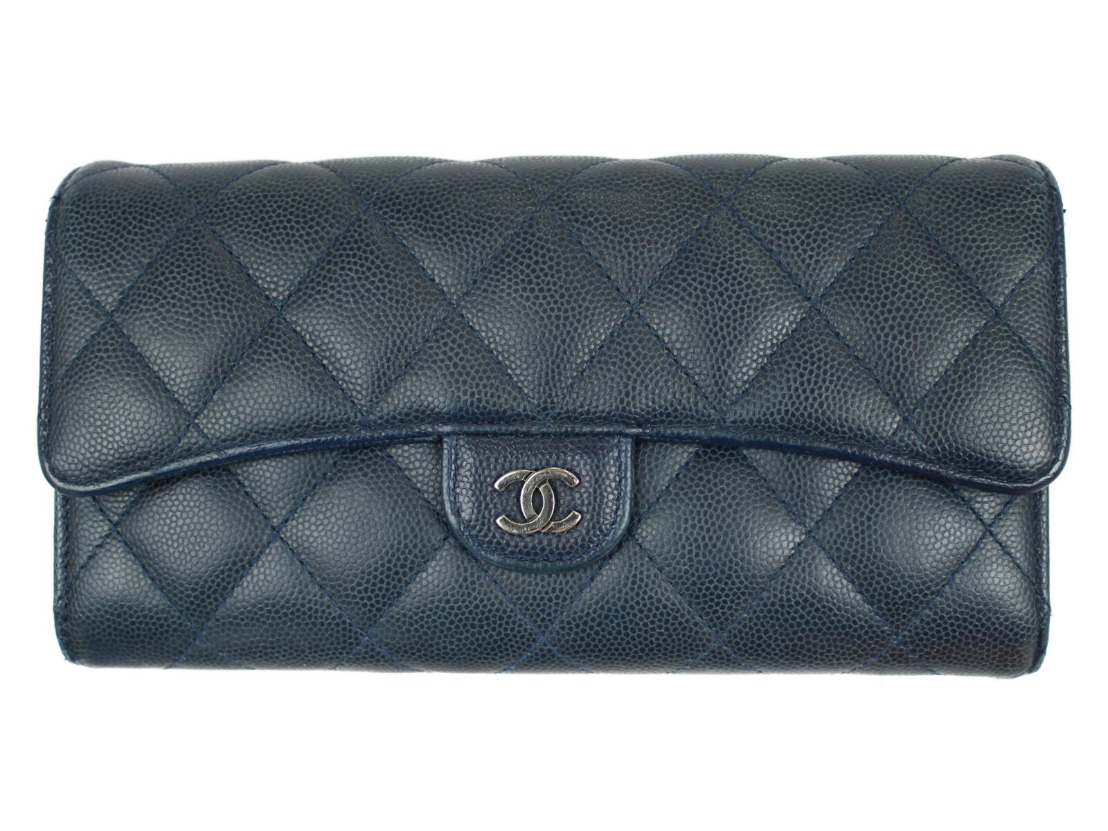 楽天市場】CHANEL シャネル キャビアスキンマトラッセ クラシック