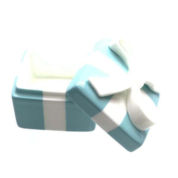 楽天市場】未使用 TIFFANY ティファニー ミニブルー ボウボックス 小物