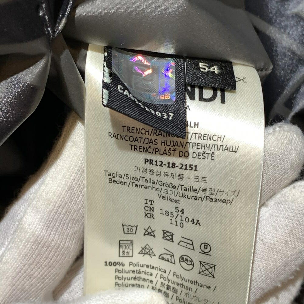 楽天市場】FENDI フェンディ ロゴプリント レインコート FF0250 A4LH