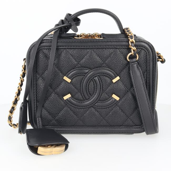 シャネル(CHANEL) キャビアスキン(Caviarskin) 中古 ショルダーバッグ