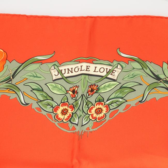 楽天市場】エルメス【Hermes】カレ90 JUNGLE LOVE/ジャングルラブ