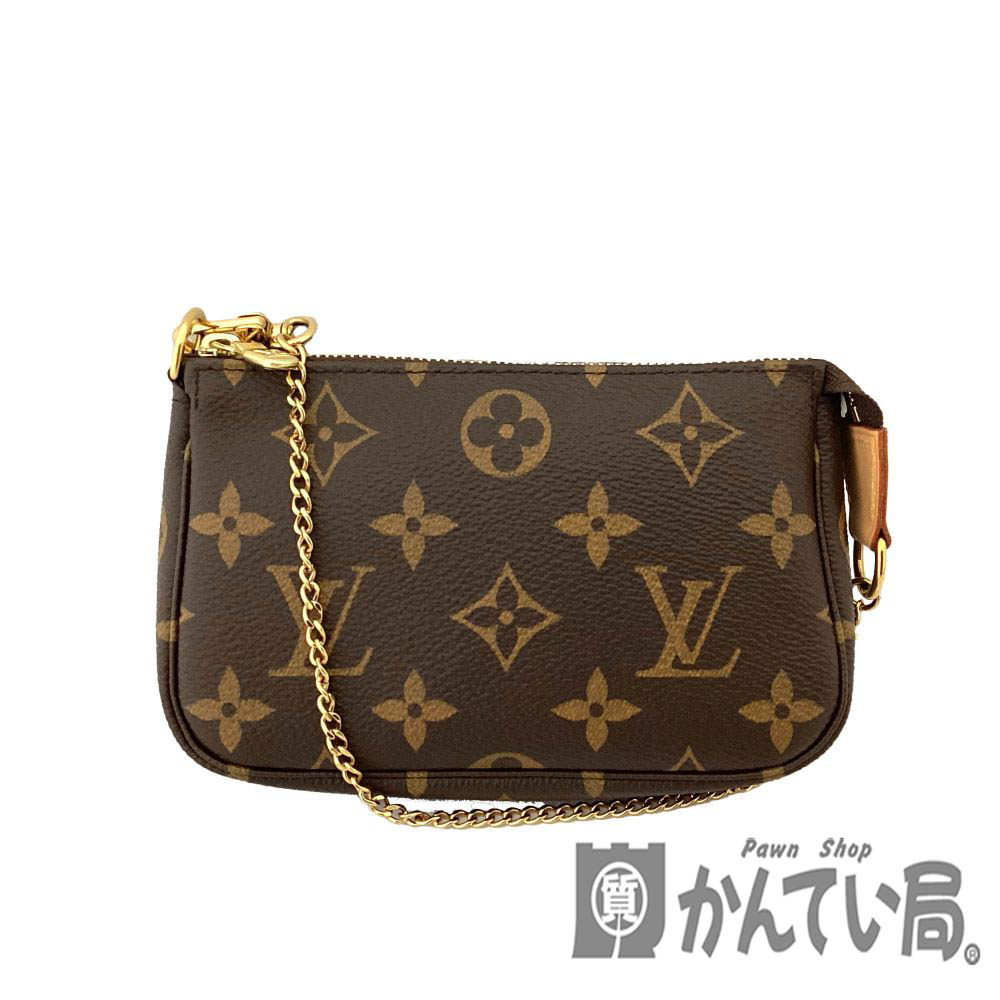 楽天市場】T【LOUIS VUITTON】美品 ミニポシェットアクセソワール