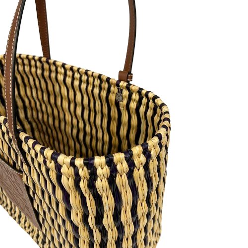 楽天市場】LOEWE ロエベ バスケットバッグ ベージュ ラフィア