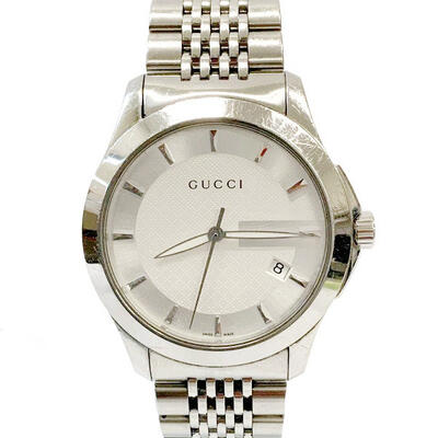 楽天市場】GUCCI グッチ 126.4 Gタイムレス クォーツウォッチ ホワイト