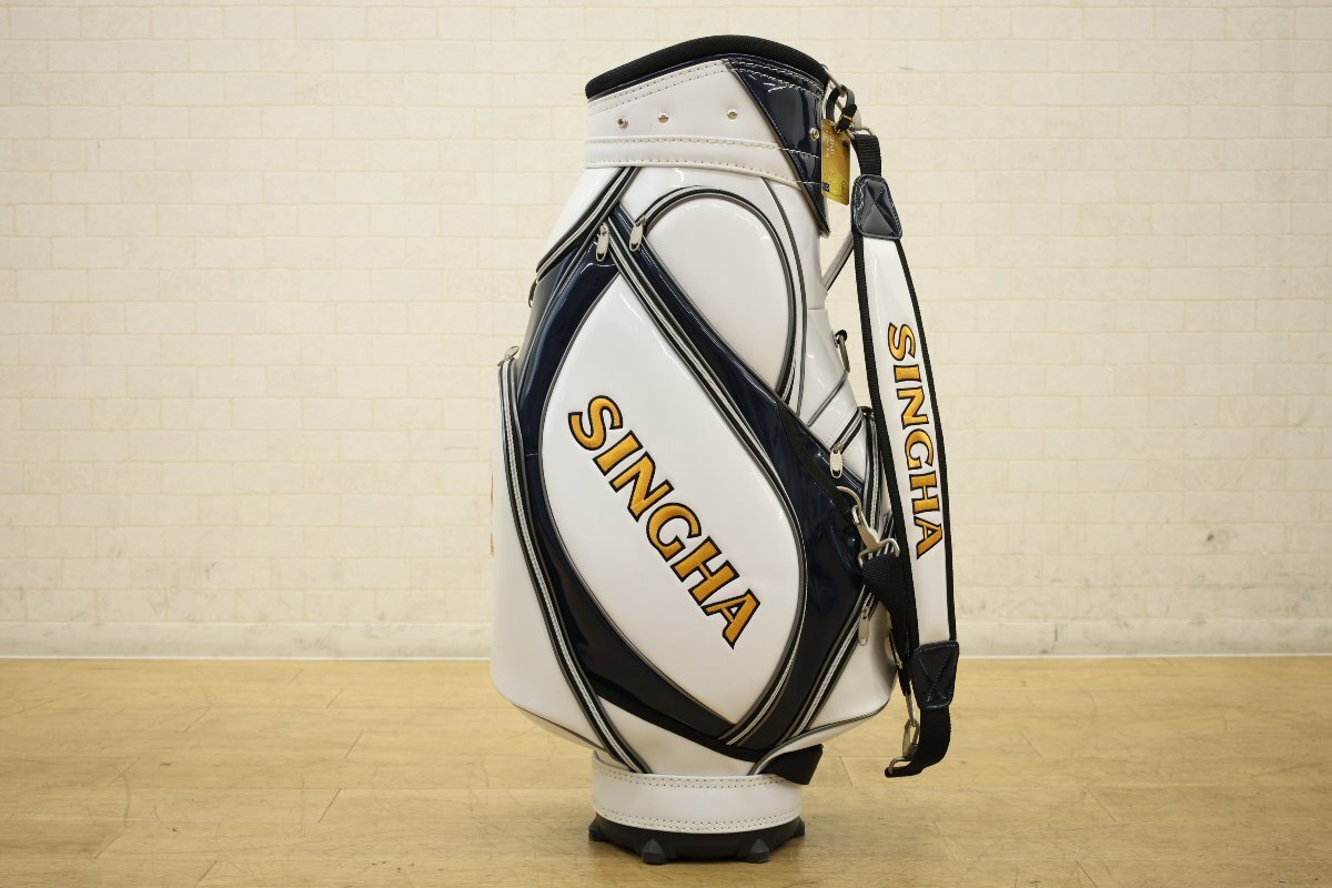 楽天市場】【送料無料】シンハー SINGHA キャディバッグ ホワイト