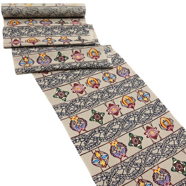 楽天市場】≪20%OFF/スーパーSALE≫本紅型 名古屋帯 城間栄順 城間びん