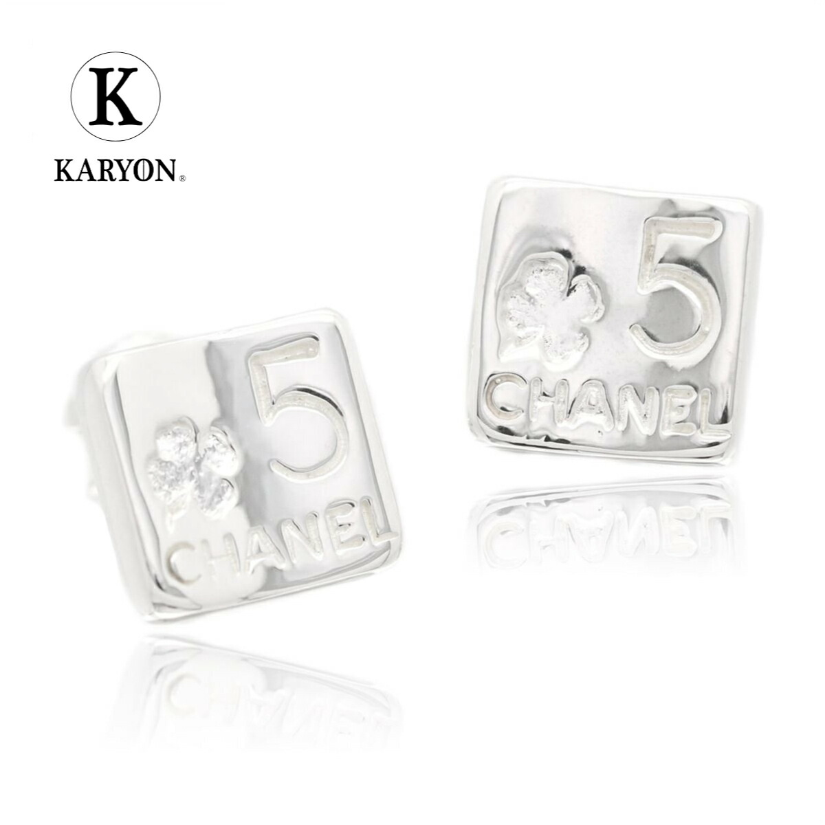 楽天市場】【ギフト品質】シャネル CHANEL スタッド ピアス クローバー