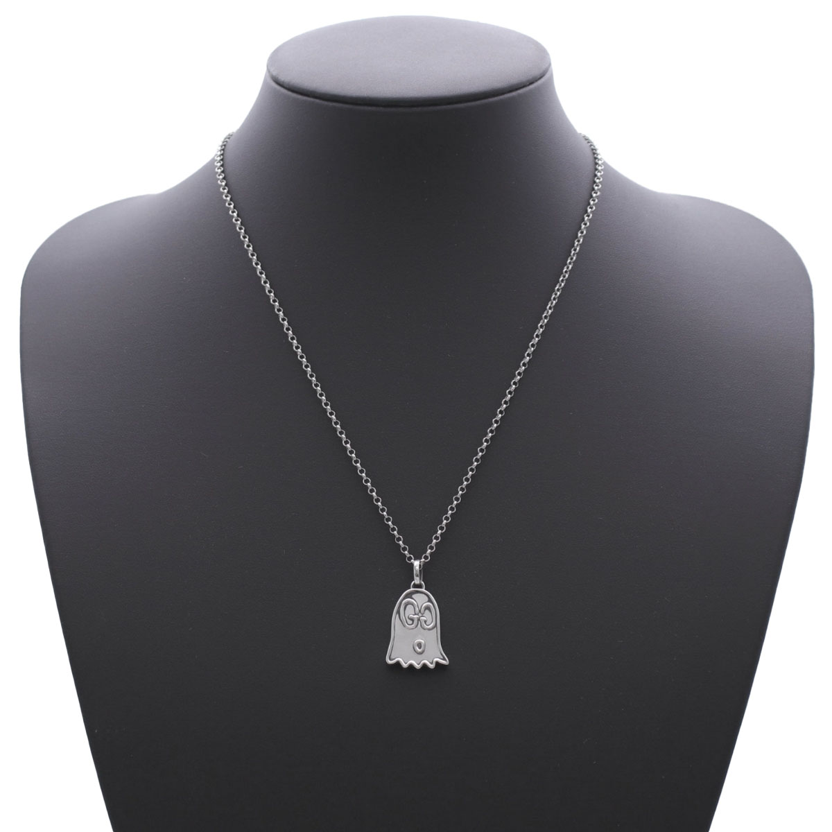 楽天市場】【ギフト品質】グッチ GUCCI ネックレス ゴースト シルバー