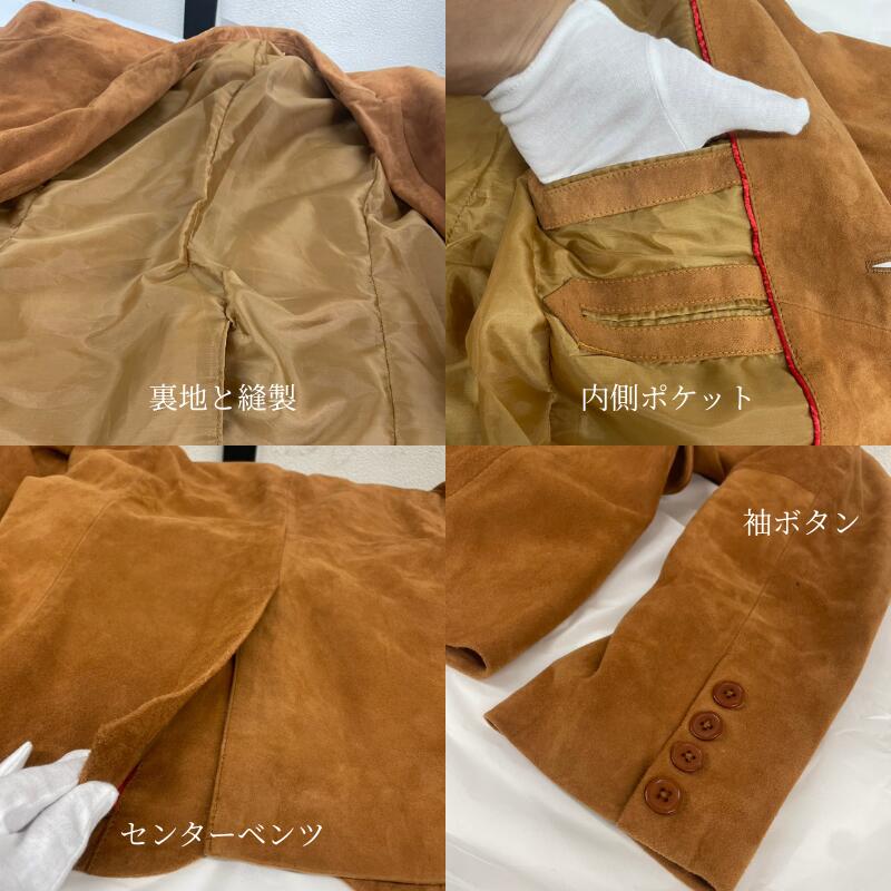 楽天市場】レザージャケット メンズ スウェード スエード 本革 ゴート