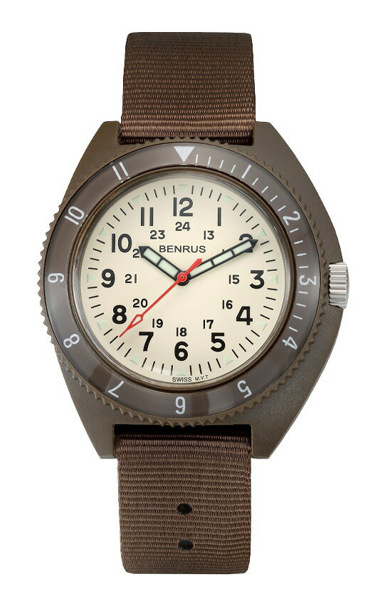 楽天市場】限定モデル アメリカ軍採用 BENRUS ベンラス TYPE3 タイプ3