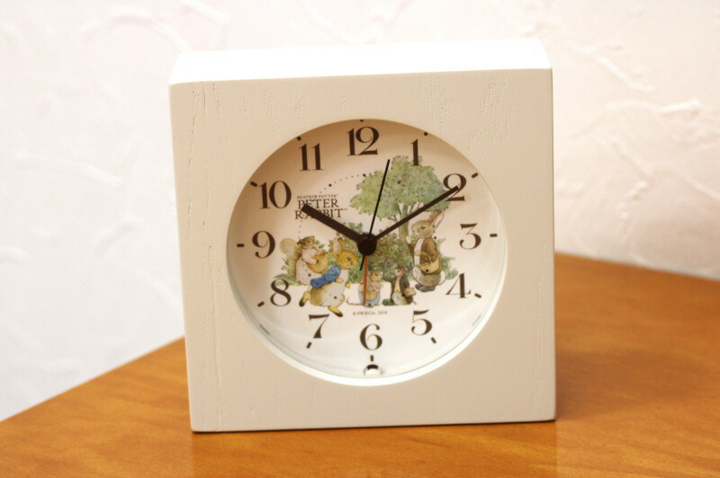 楽天市場】ピーターラビットの目覚まし時計 SEIKO セイコー めざまし