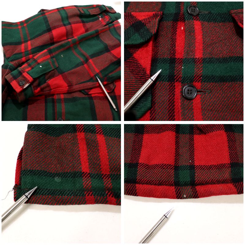 楽天市場】70s ヴィンテージ ウールリッチ WOOLRICH チェック柄 ウール