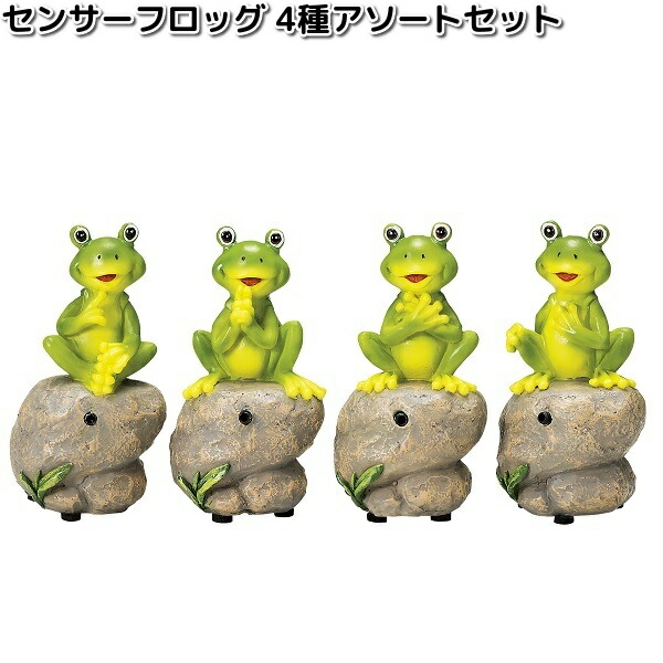 楽天市場】【入荷未定】H9717 センサーフロッグ 4種アソートセット 約